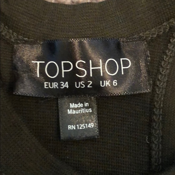 Olive green tank top - Picture 2 of 3